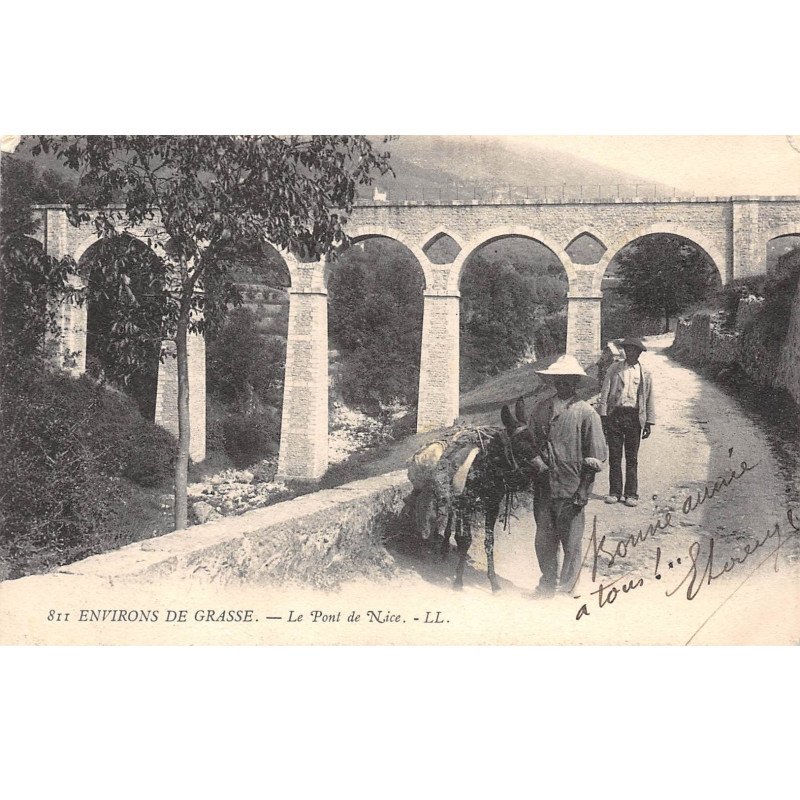 Environs de Grasse - Le Pont de Nice - très bon état