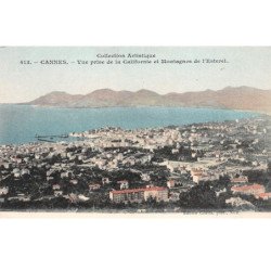 CANNES - Vue prise de la Californie et Montagnes de l'Esterel - très bon état