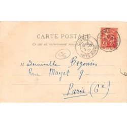 MENTON - Vue prise de la Madone - très bon état