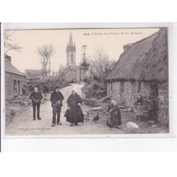 BODILIS: l'entrée d'un village, breton - très bon état