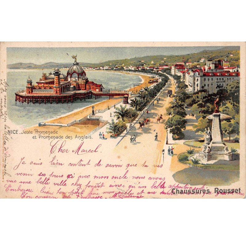 NICE - Jetée Promenade et Promenade des Anglais - très bon état