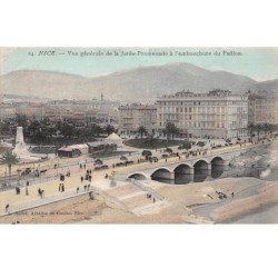 NICE - Vue générale de la Jetée Promenade à l'embouchure du Paillon - très bon état