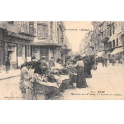 NICE - Marché aux Fleurs - Façade de l'Opéra - très bon état