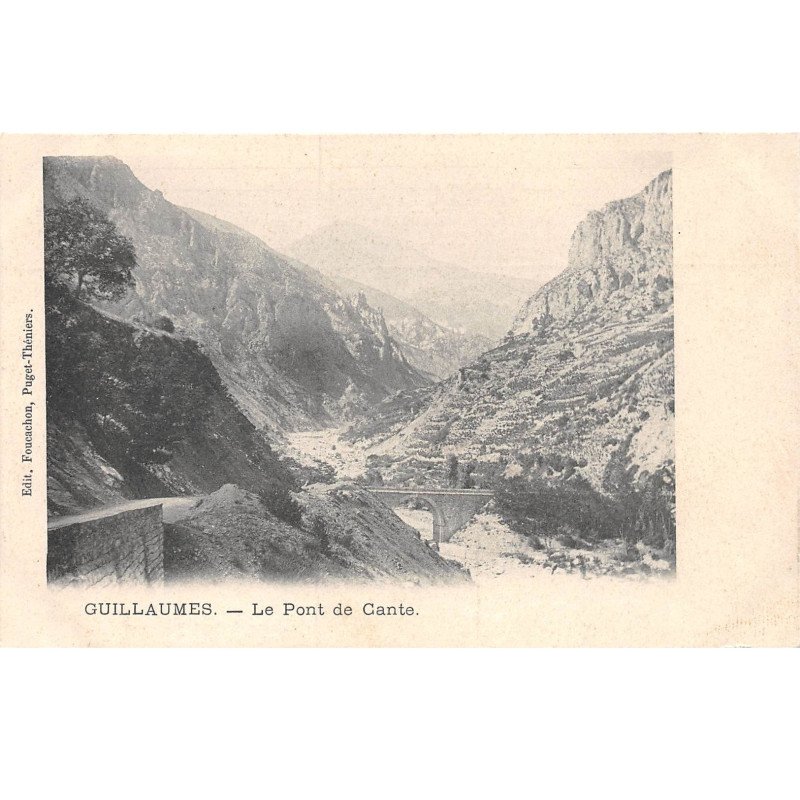 GUILLAUMES - Le Pont de Cante - très bon état