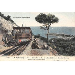 LA TURBIE - Chemin de fer à crémaillère de Monte Carlo - très bon état