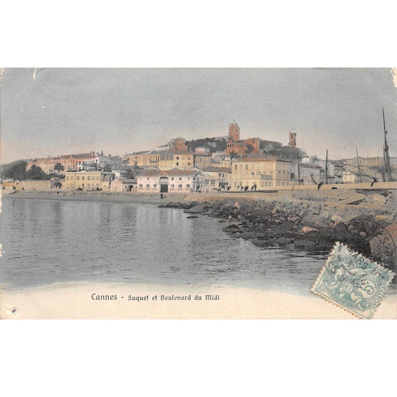 CANNES - Suquet et Boulevard du Midi - très bon état