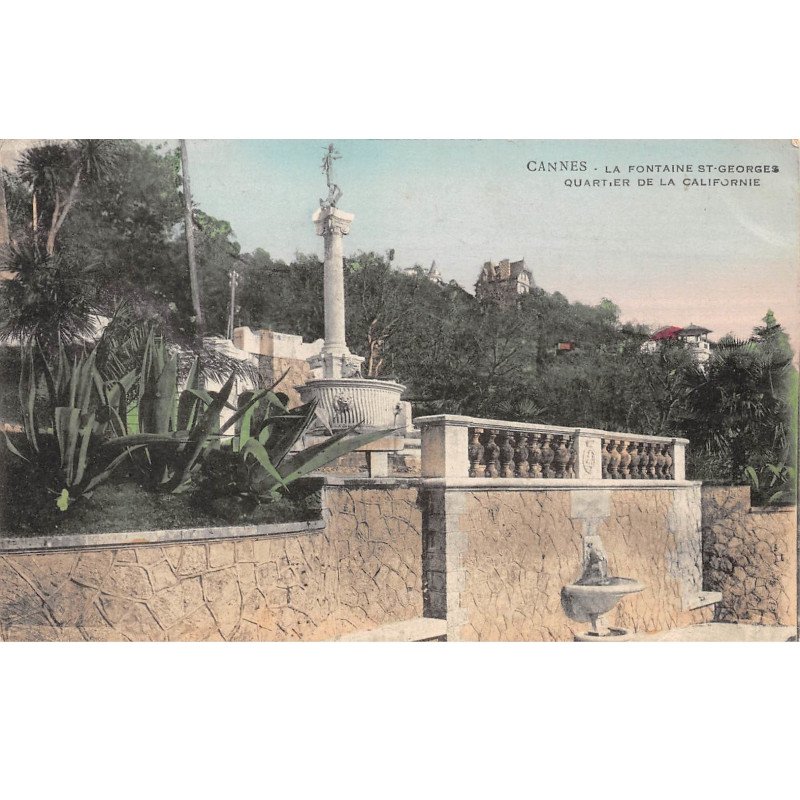 CANNES - La Fontaine Saint Georges - Quartier de la Californie - très bon état