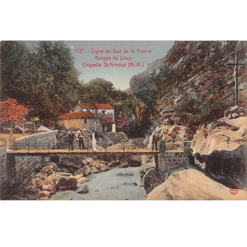 Gorges du Loup, Chaplle SAINT ARNOUX - très bon état