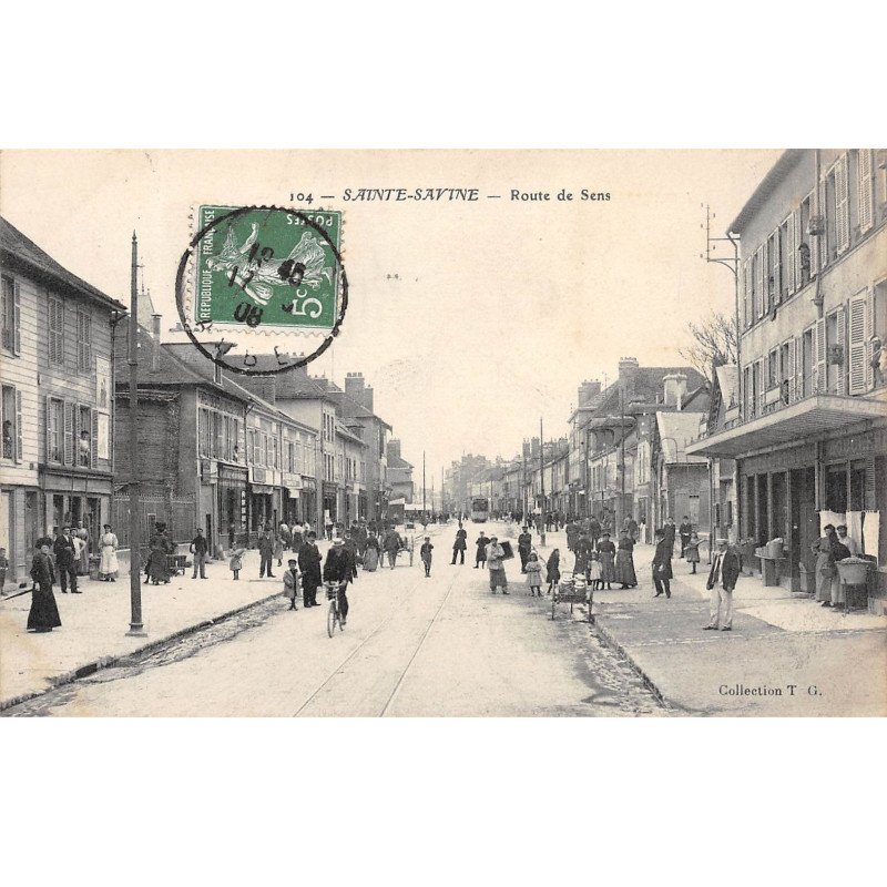 SAINTE SAVINE - Route de Sens - très bon état