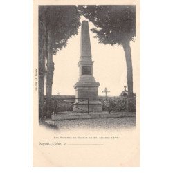 NOGENT SUR SEINE - Aux Victimes du Combat du 25 Octobre 1870 - très bon état