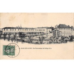 BAR SUR AUBE - Vue panoramique du Collège - très bon état