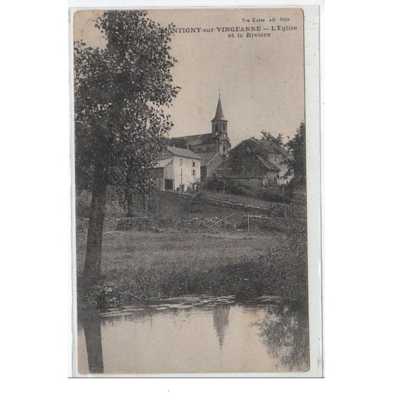 MONTIGNY SUR VINGEANNE  - très bon état