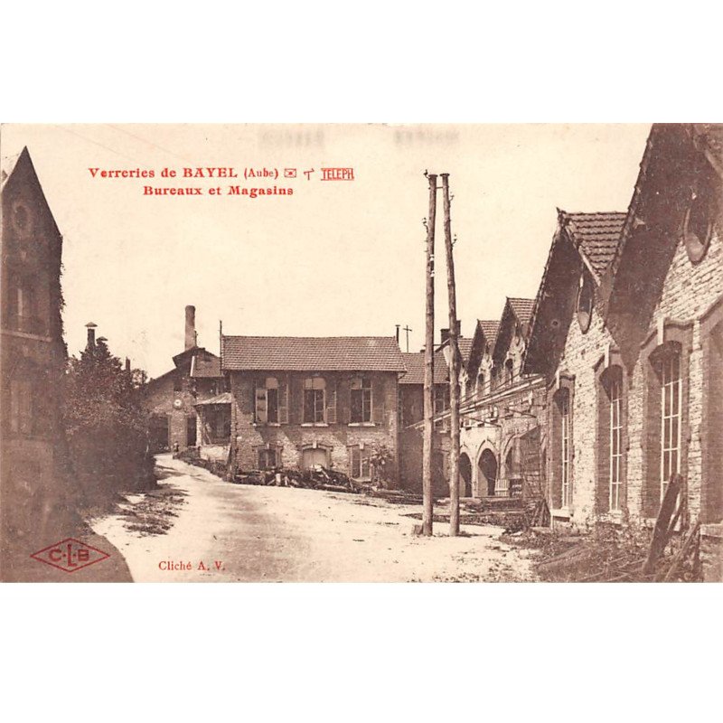 Verreries de BAYEL - Bureaux et Magasins - très bon état