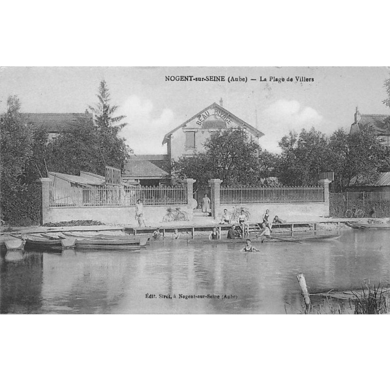 NOGENT SUR SEINE - La Plage de Villers - très bon état