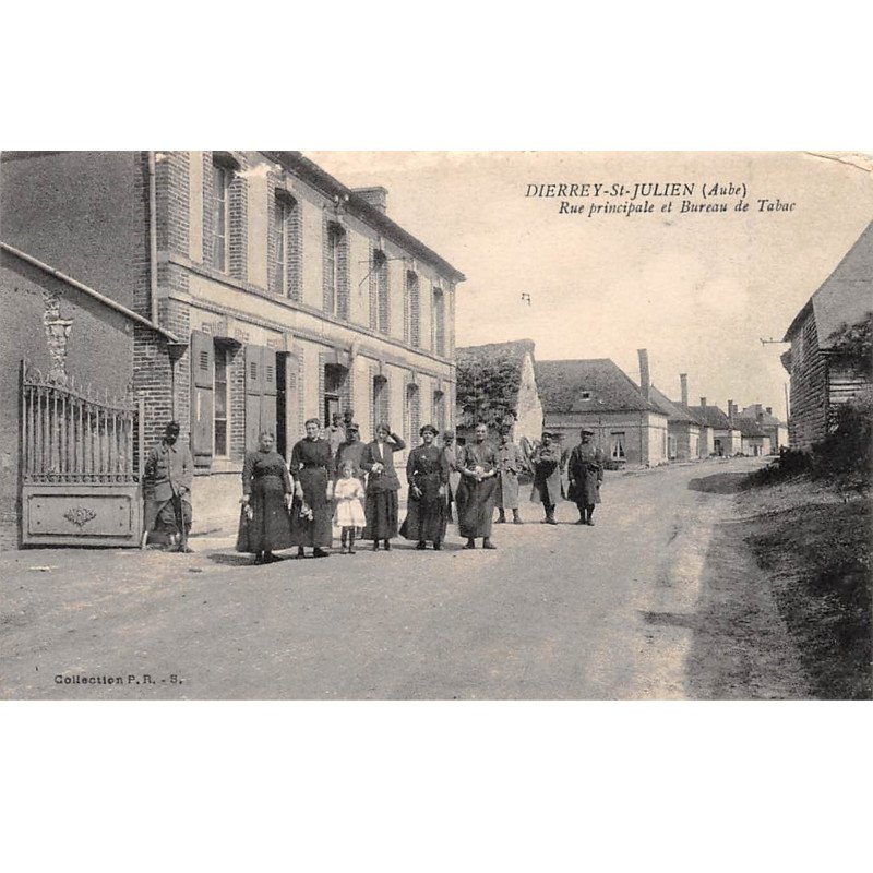 DIERREY SAINT JULIEN - Rue Principale et Bureau de Tabac - état