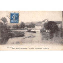 MUSSY SUR SEINE - La Seine vue du Pont d'Auberive - très bon état