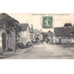 CAMP DE MAILLY - Rue de la Fontaine Saint Martin - très bon état