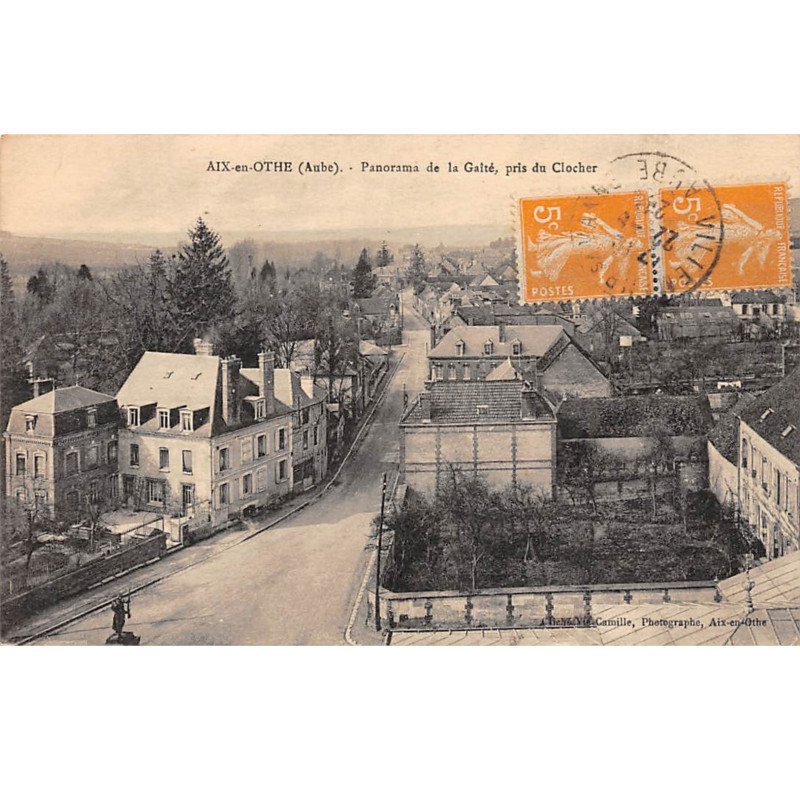 AIX EN OTHE - Panorama de la Gaité pris du Clocher - très bon état