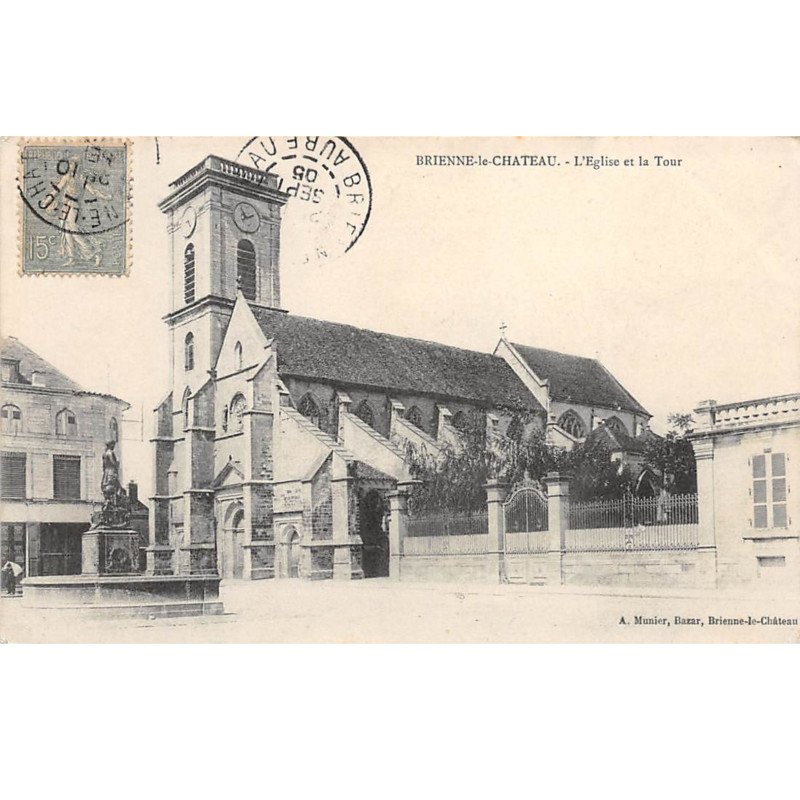 BRIENNE LE CHATEAU - L'Eglise et la Tour - très bon état