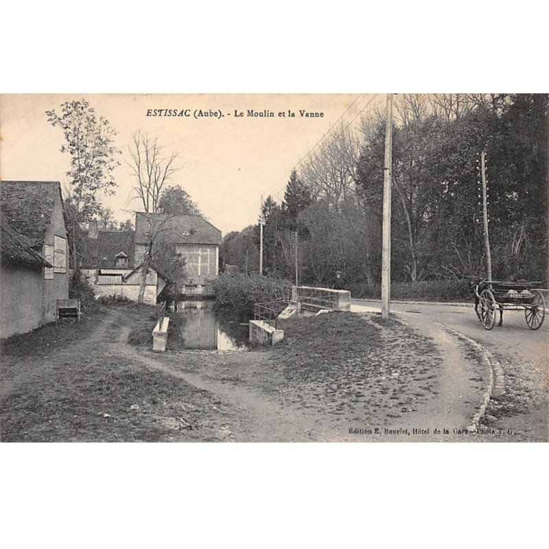 ESTISSAC - Le Moulin et la Vanne - très bon état
