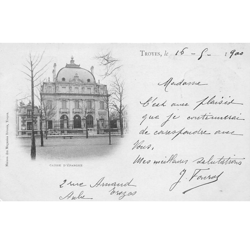 TROYES - Caisse d'Epargne - très bon état