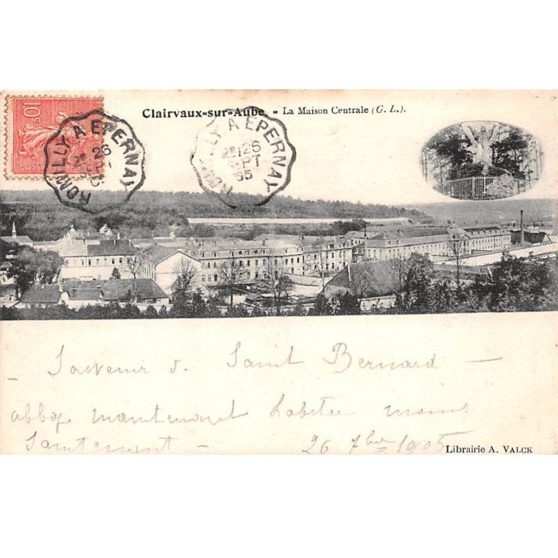 CLAIRVAUX SUR AUBE - La Maison Centrale - très bon état