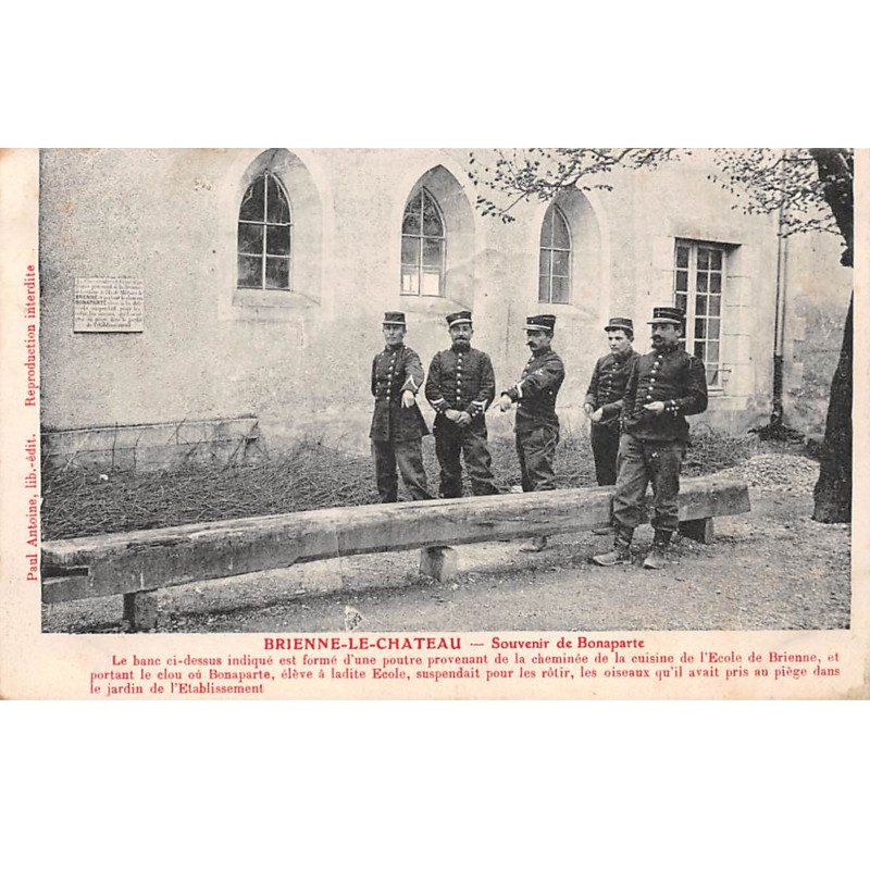 BRIENNE LE CHATEAU - Souvenir de Bonaparte - très bon état