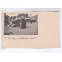 BREST: place de la liberté, un coin du marché - très bon état