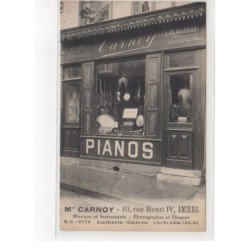 AMIENS : magasin Carnoy - musique, instruments, phonographes et disques - très bon état