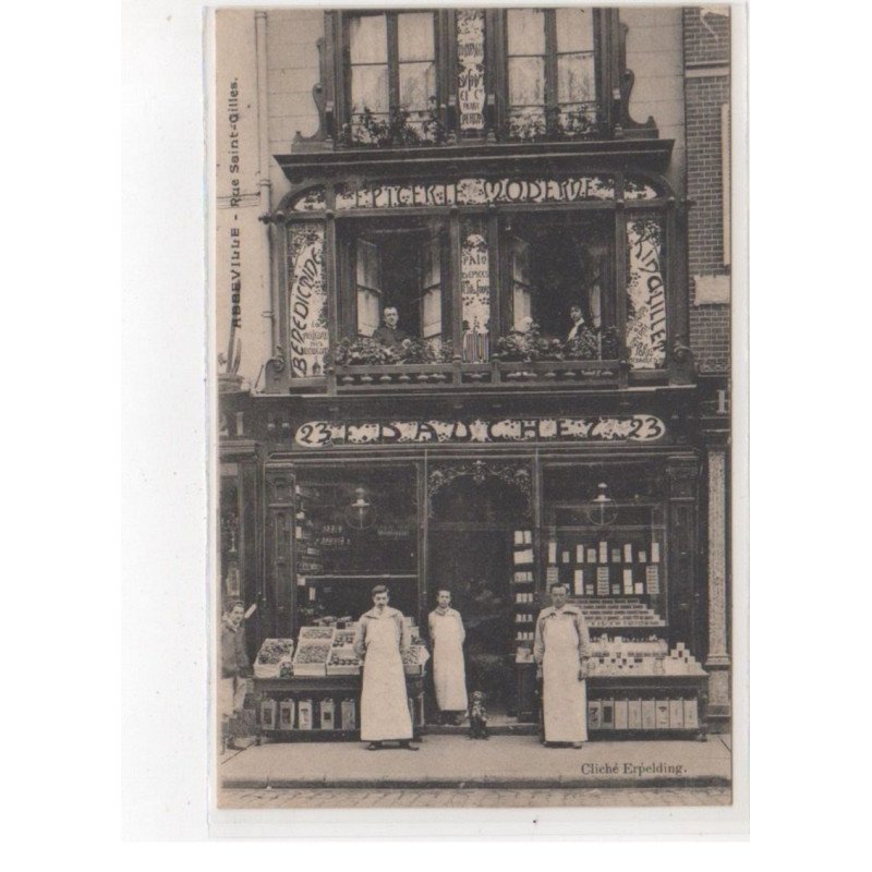 ABBEVILLE : épicerie moderne DAUCHEZ - rue Saint Gilles - très bon état