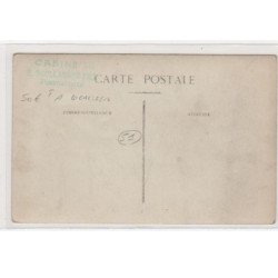 A LOCALISER : carte photo d'une cavalcade (photo CABINE 20 - Boullangez fils) - très bon état
