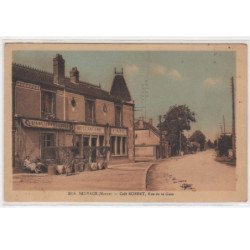 SAUVAGE : le café Robert, rue de la gare - très bon état