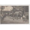 A LOCALISER : (photo LIROT à JARNY GARE) carte photo d'une procession - très bon état