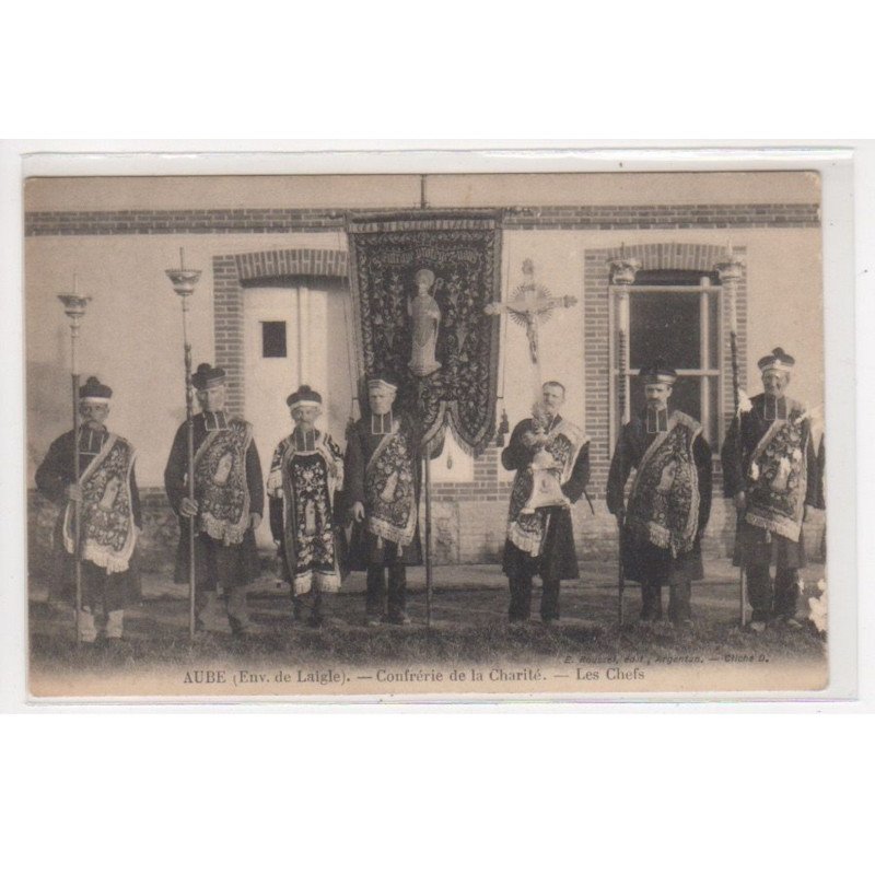AUBE : confrérie de LA CHARITE - les chefs - très bon état