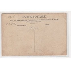 A LOCALISER : carte photo de militaires lors des grèves (mines) - très bon état