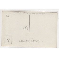 BERCK PLAGE : carte photo d'un concours sportif (athlétisme) au stade Bertagnol - très bon état
