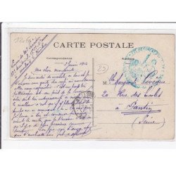 LOCQUENOLE près Morlaix : "au rendez-vous des touristes" chez Kerlirzin - buraliste restaurateur - très bon état