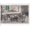 A LOCALISER : carte photo de tailleurs de pierre (cachet postal de Gironde) - très bon état