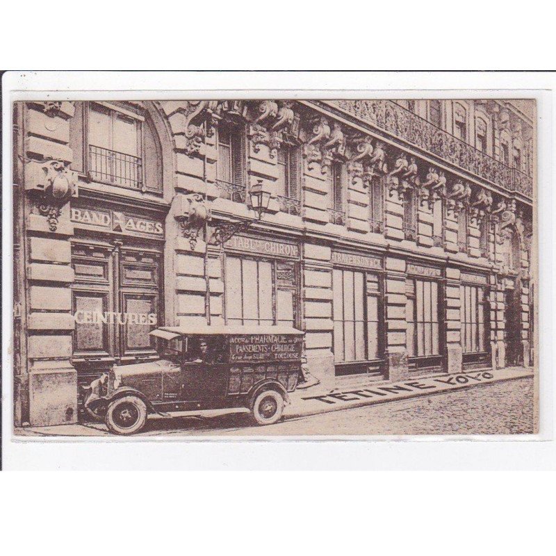 TOULOUSE : établissement CHIRON TRAVERSON - accessoires de pharmacie en gros - très bon état