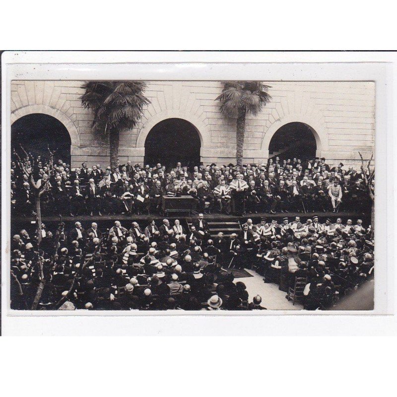 MONTPELLIER : carte photo du centenaire de la faculté de medecine en 1921 - très bon état