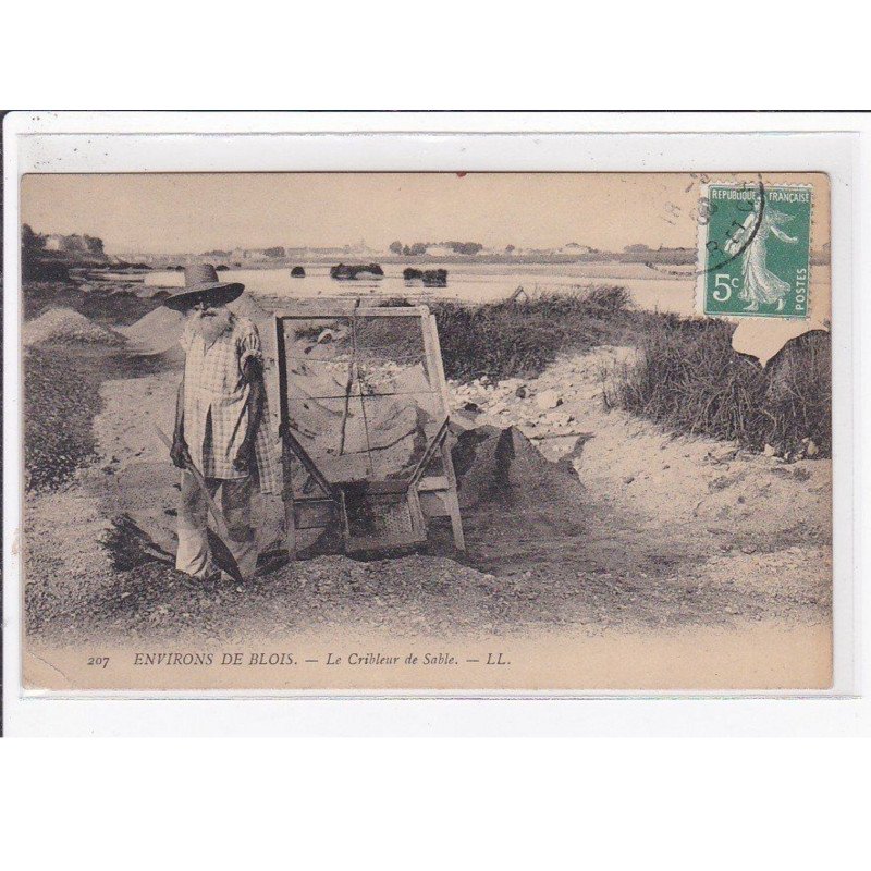 Environs de BLOIS : le cribleur de sable - état