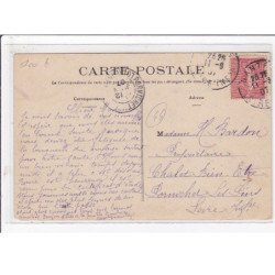 NANTES : la grève des dockers en 1907 - la salle à manger des grèvistes - très bon état