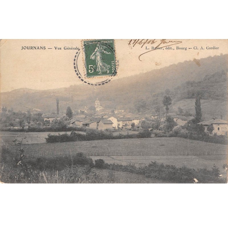 JOURNANS - Vue générale - état