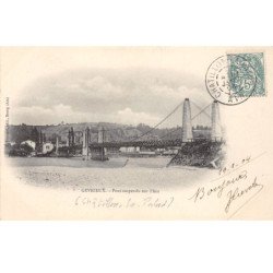 GEVRIEUX - Pont suspendu sur l'Ain - très bon état