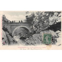 CHAMPFROMIER - Le Pont du Dragon sur la Valsérine - très bon état