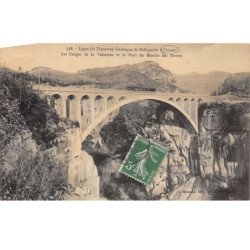 Ligne du Tramway électrique de Bellegarde à Chézery - Le Pont du Moulin des Pierres - très bon état