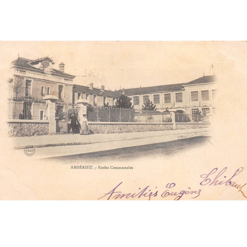 AMBERIEU - Ecoles Communales - très bon état