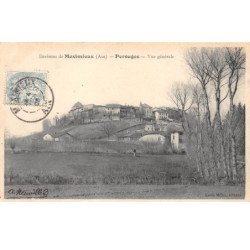 Environs de MEXIMIEUX - PEROUGES - Vue générale - très bon état