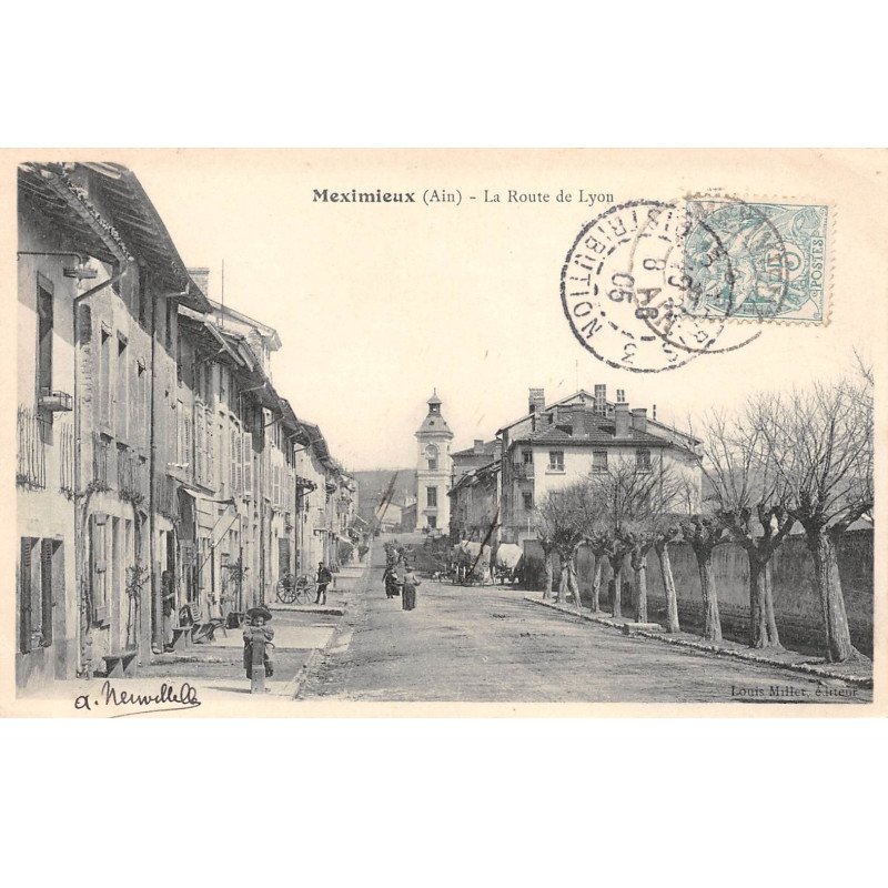 MEXIMIEUX - La Route de Lyon - très bon état