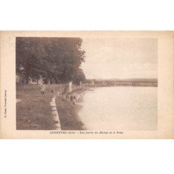 LOYETTES - Les bords du Rhône et le Pont - très bon état